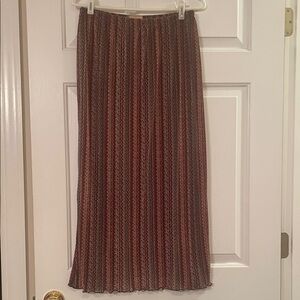 Colorful Maxi Skirt w/Shimmer